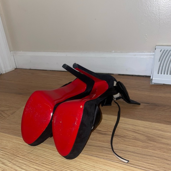 Christian Louboutin - VAMPANODO 140 VEAU VELOURS SATIN - Picture 4 of 10